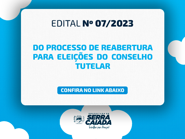 EDITAL Nº 07/2023