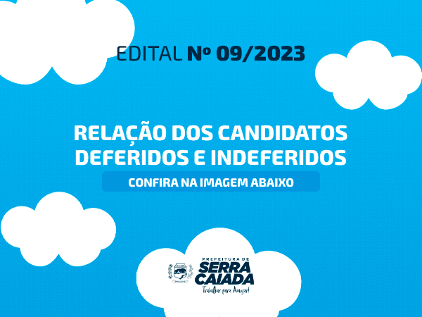 EDITAL Nº 09/2023